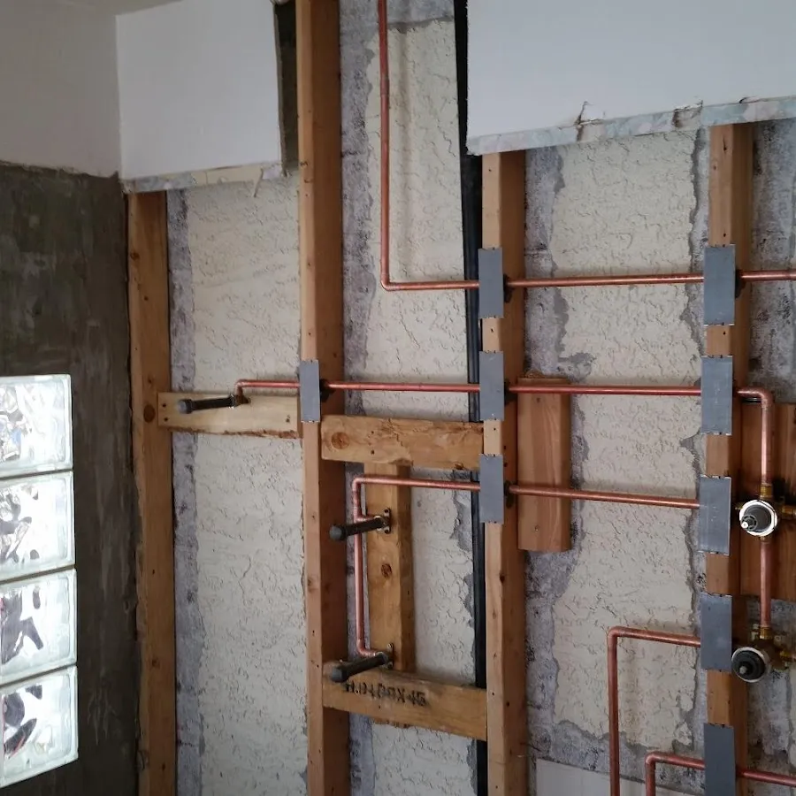 Copper pipe installation for Burst Pipe Repair in Frederick